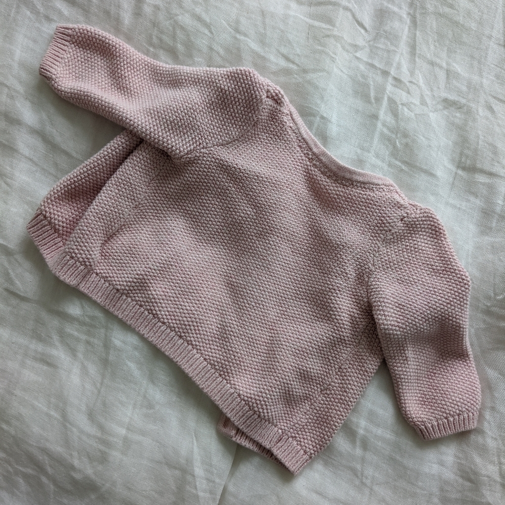 Pink Baby Cardigan - Picture 3 of 3